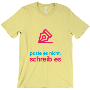 Write Adult T-shirt (German)