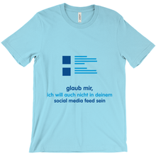 Believe Adult T-shirt (German)