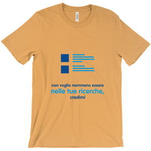 Believe Adult T-shirt (Italian)
