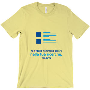 Believe Adult T-shirt (Italian)