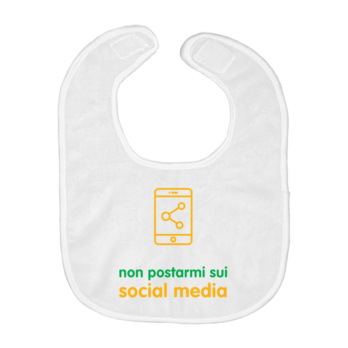 Don't Post me Bib (Italian)