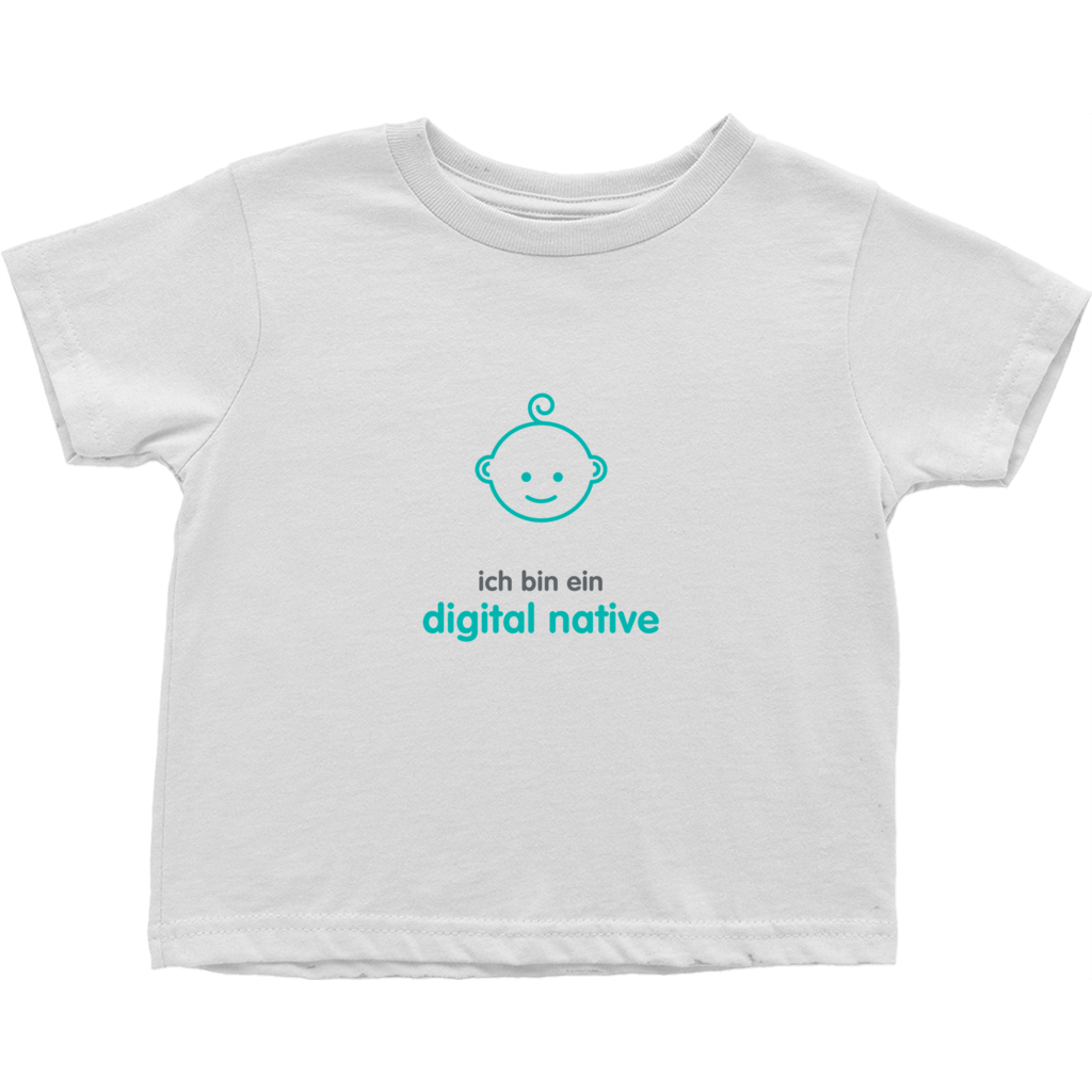 Digital native Toddler T-Shirts (German)