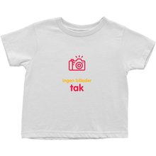 No Photos Toddler T-shirts (Danish)