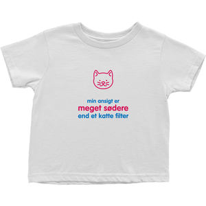 Kitty Toddler T-Shirts (Danish)