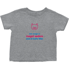 Kitty Toddler T-Shirts (Danish)