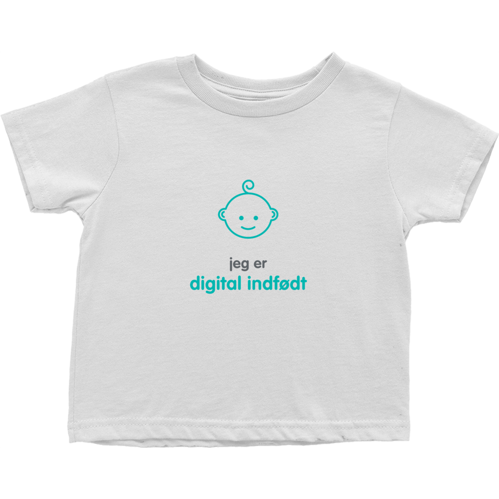 Digital native Toddler T-Shirts (Danish)