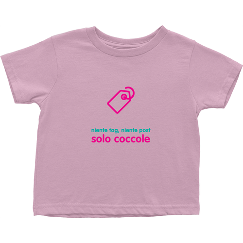 No Tagging Toddler T-Shirts (Italian)