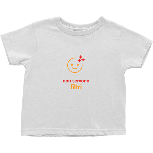 No filter needed Toddler T-Shirts (Italian)