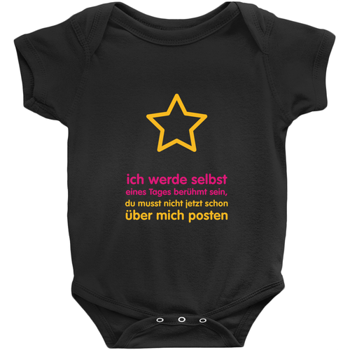 I'll be famous Onesie (German)