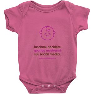 Let me decide Onesie (Italian)