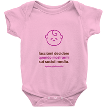 Let me decide Onesie (Italian)