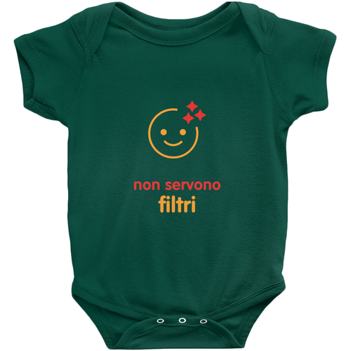 No filter needed Onesie (Italian)