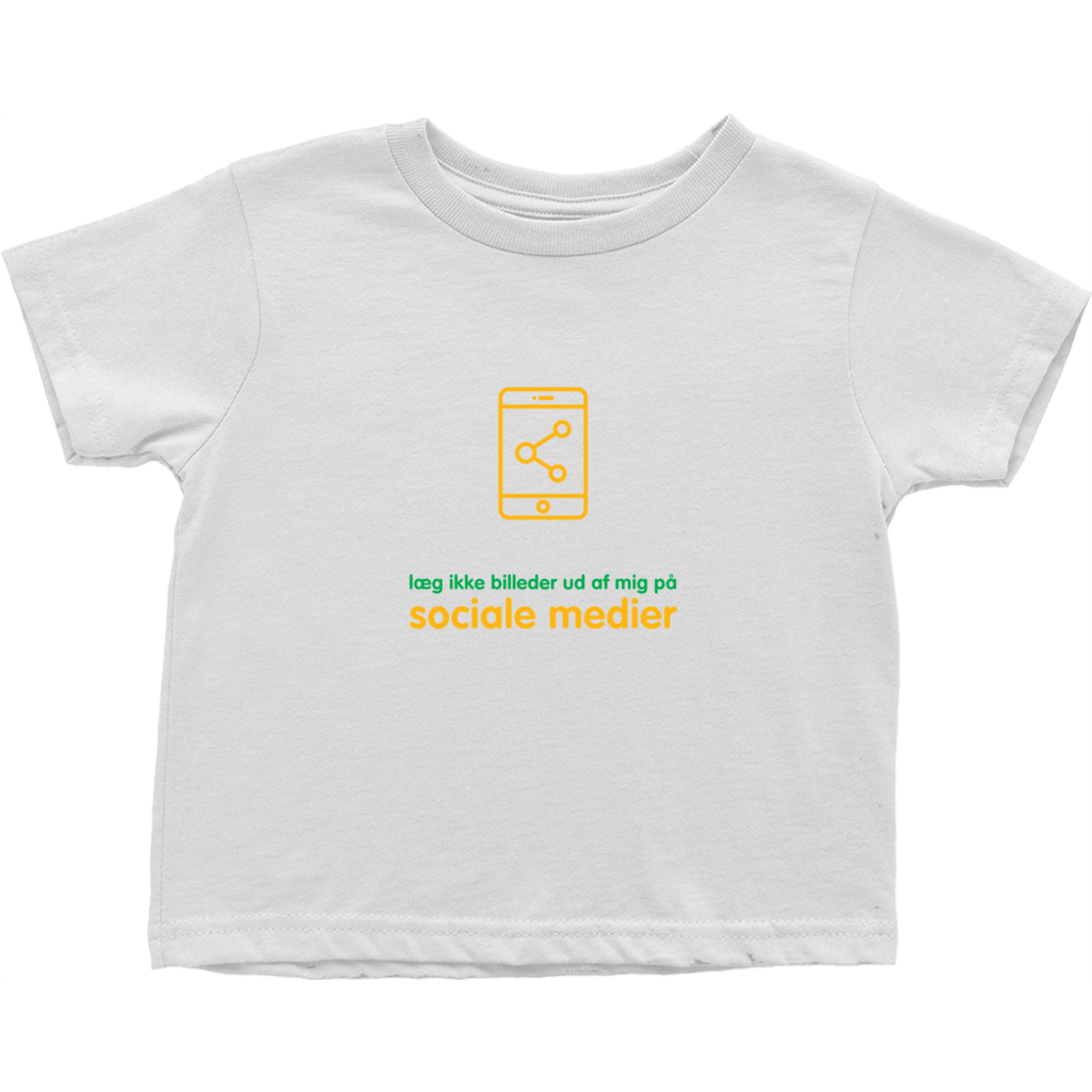 Don't Post me Toddler T-Shirts (Danish)